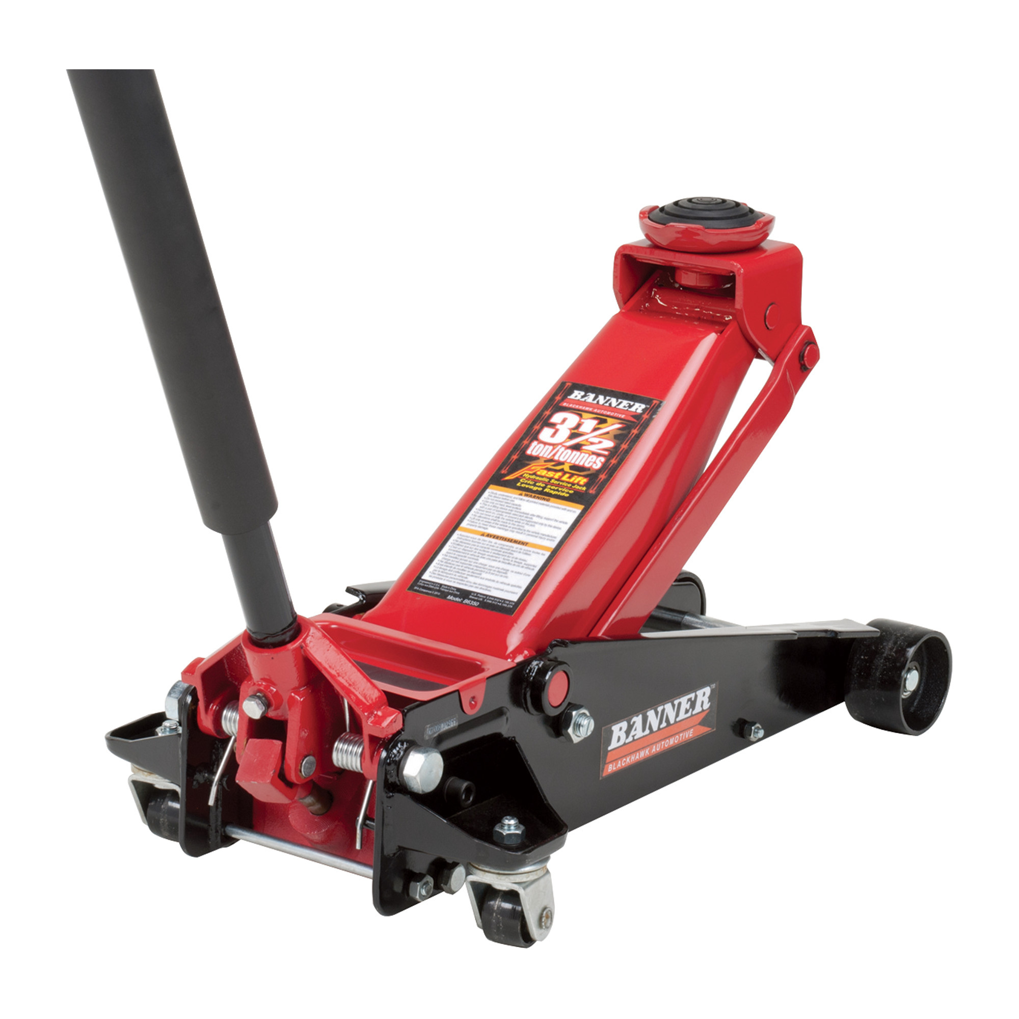 Blackhawk Banner 3.5-Ton Fast Lift Service Floor Jack, Model# B6350